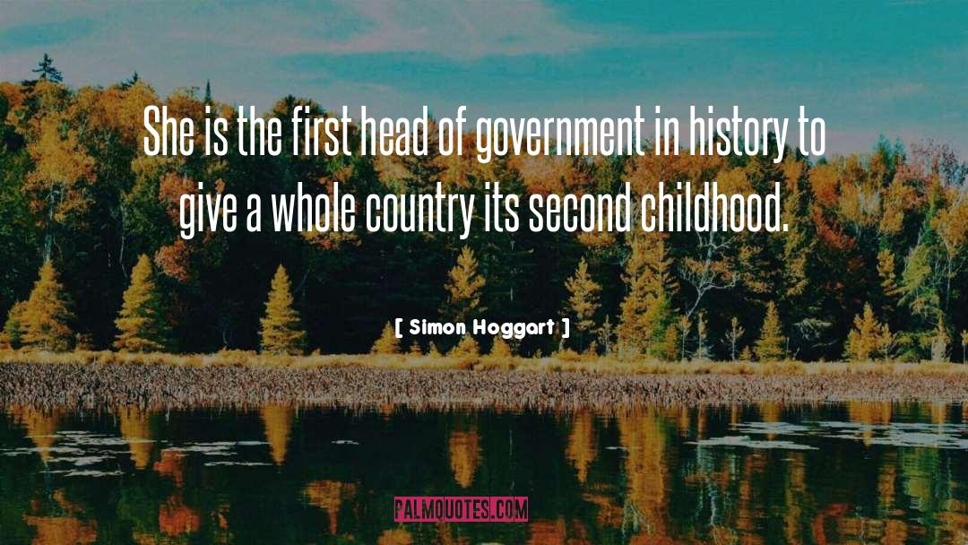 Childhood Longings quotes by Simon Hoggart
