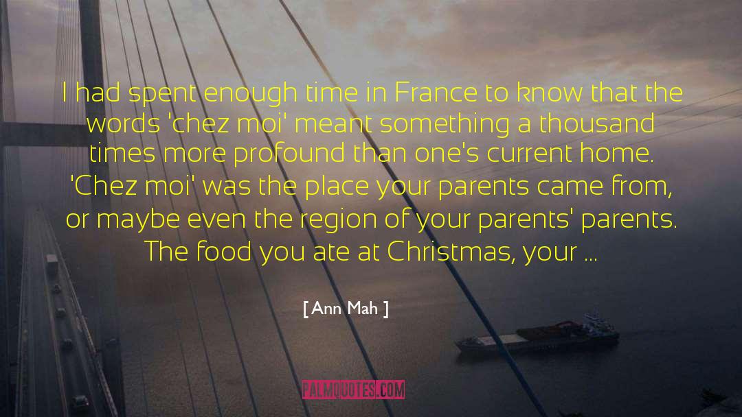 Childhood Memories quotes by Ann Mah