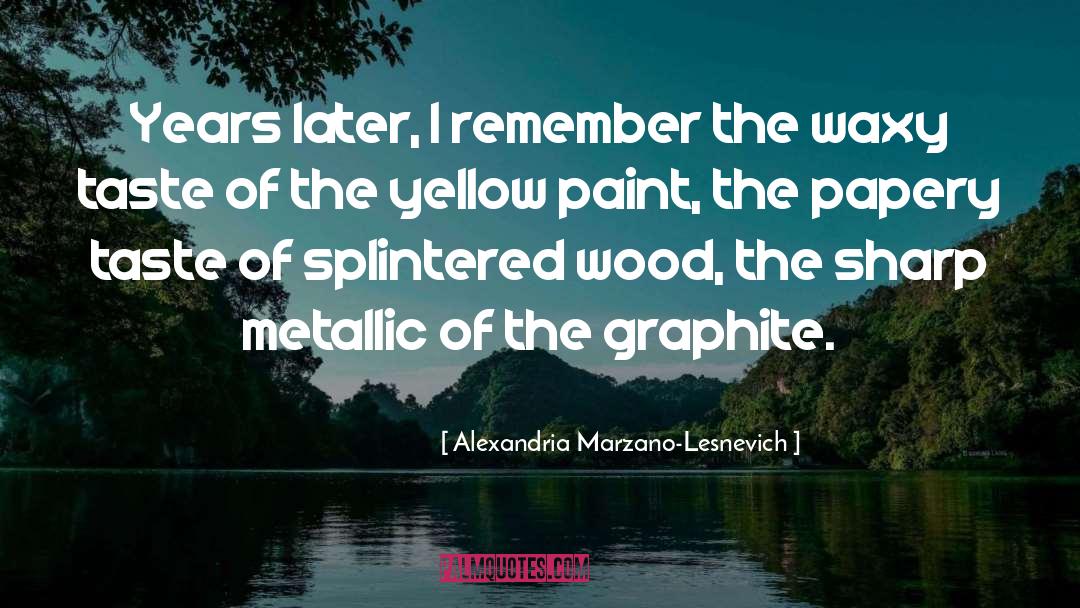 Childhood Memories quotes by Alexandria Marzano-Lesnevich