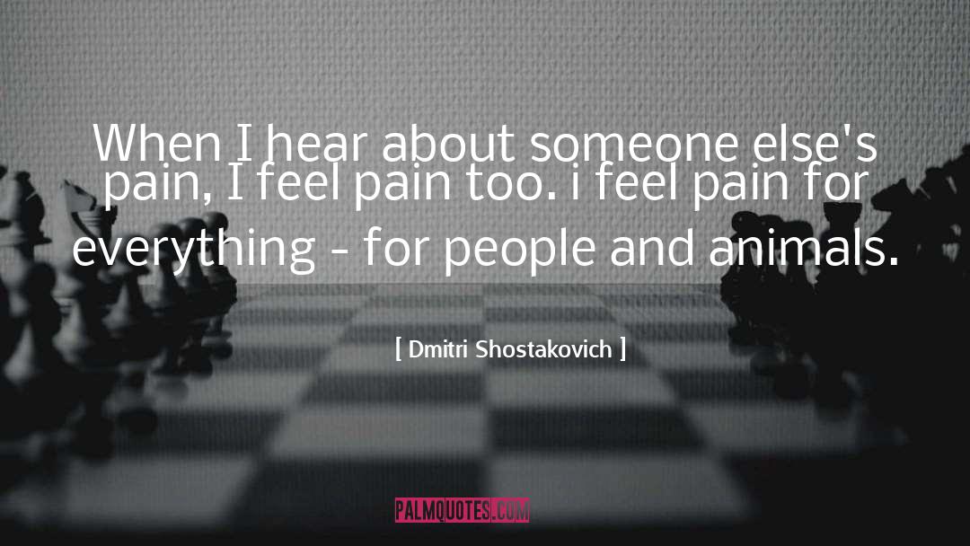 Childhood Pain quotes by Dmitri Shostakovich