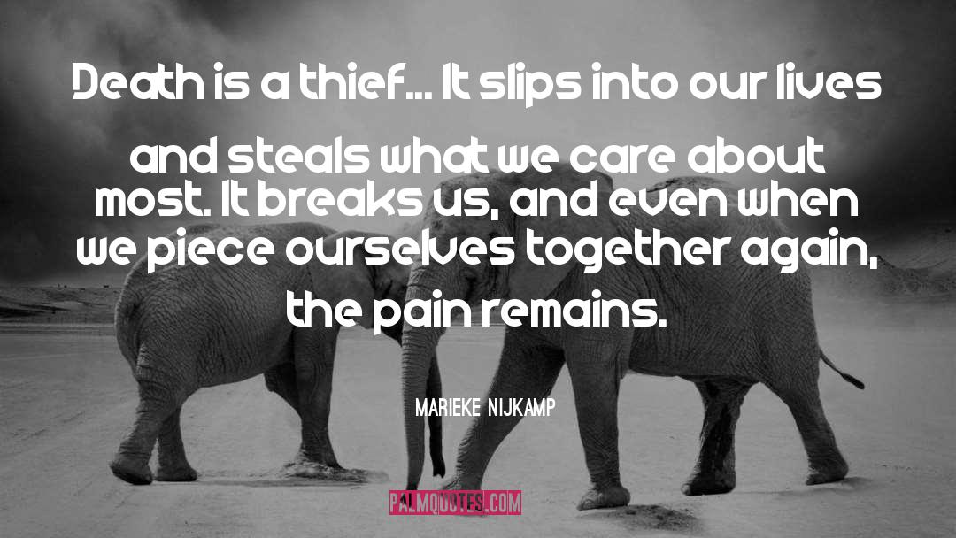 Childhood Pain quotes by Marieke Nijkamp