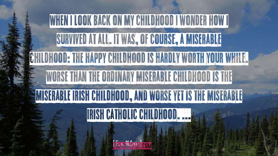 Childhood Pics Memories quotes by Frank McCourt