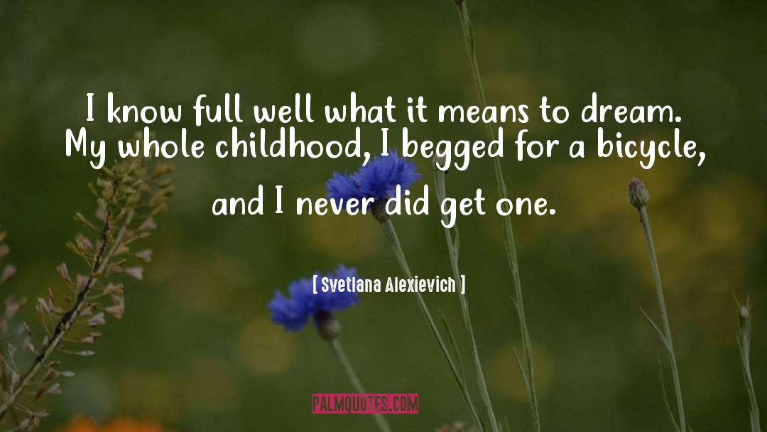 Childhood Suffering quotes by Svetlana Alexievich