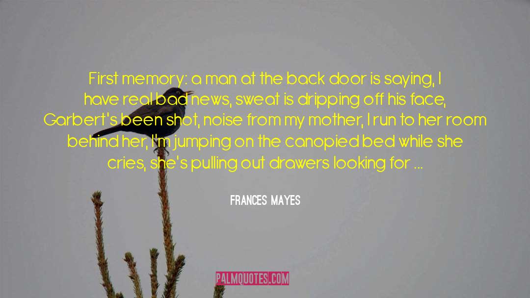 Childhood Trauma quotes by Frances Mayes