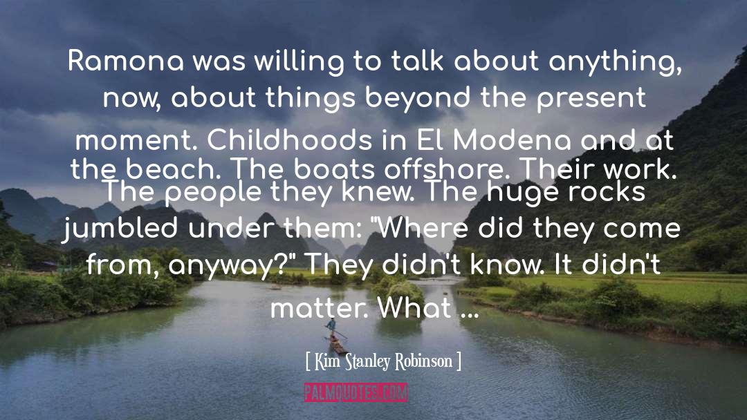 Childhoods quotes by Kim Stanley Robinson