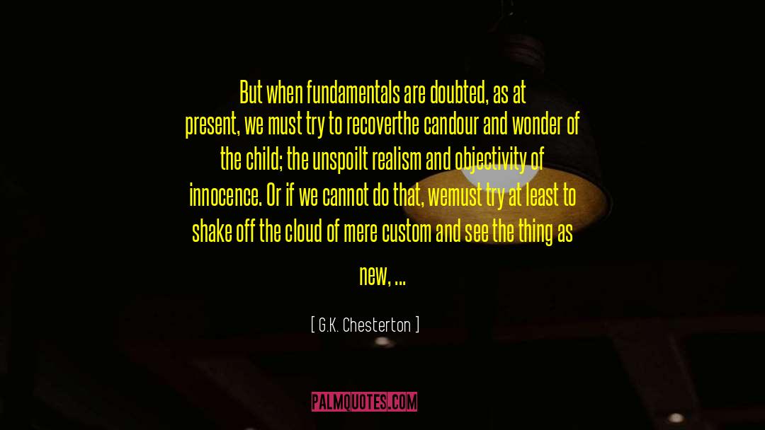 Childlike Wonder quotes by G.K. Chesterton
