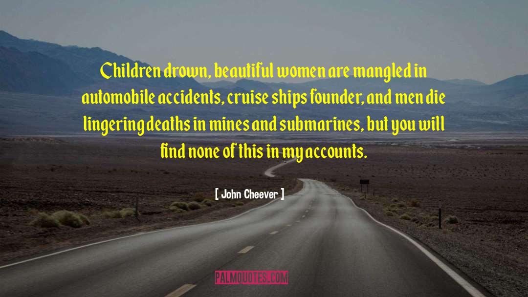 Children Books quotes by John Cheever