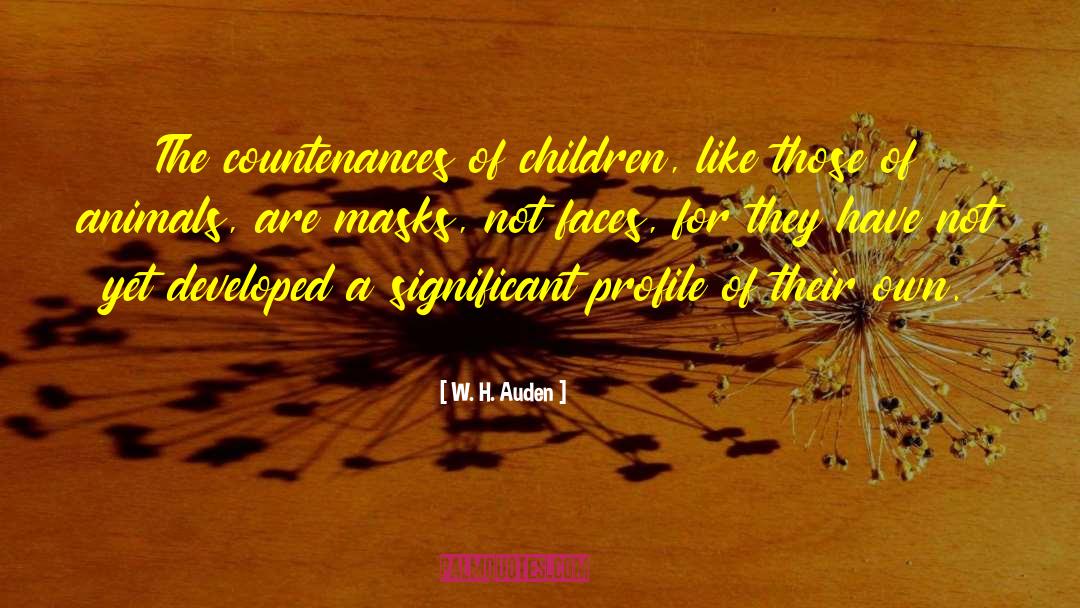 Children Imagination quotes by W. H. Auden