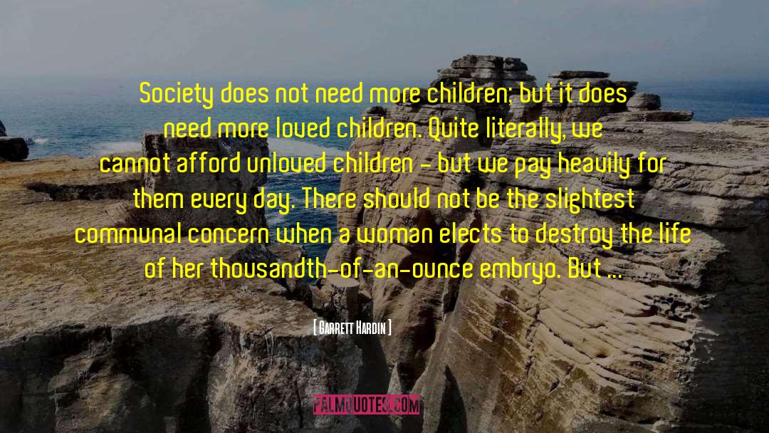 Children Innocence quotes by Garrett Hardin