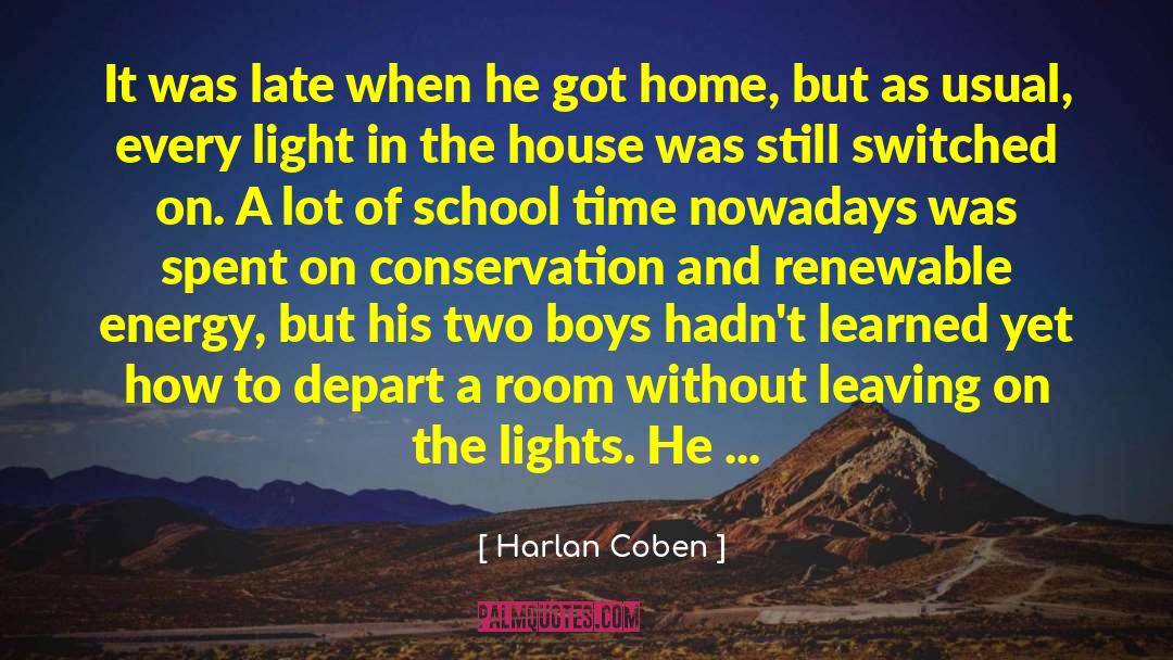 Children Leaving Home quotes by Harlan Coben