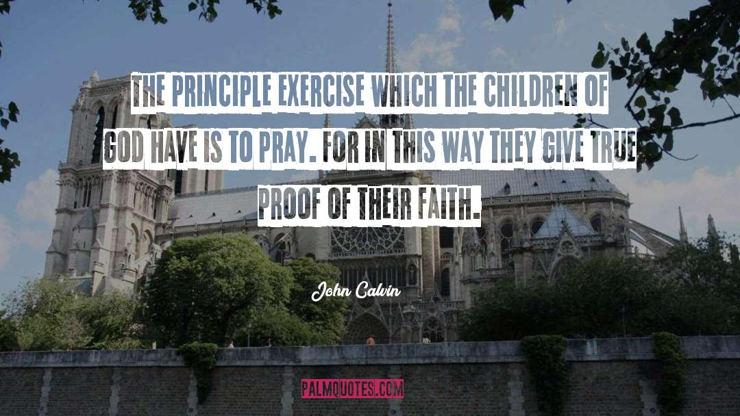 Children Of God quotes by John Calvin