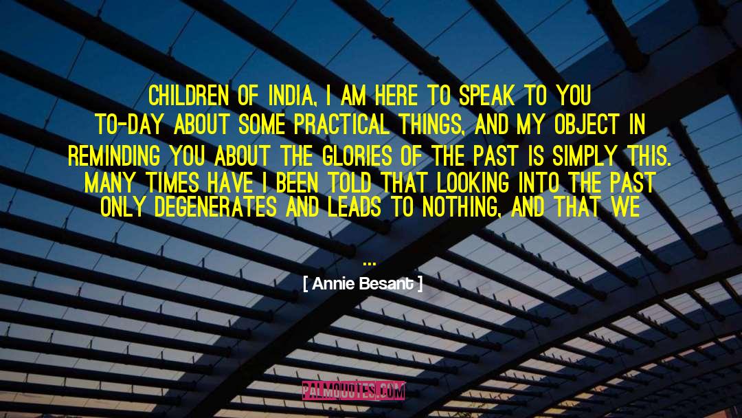 Children Of India quotes by Annie Besant