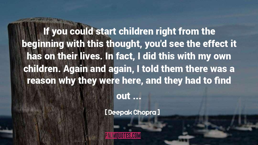 Children quotes by Deepak Chopra