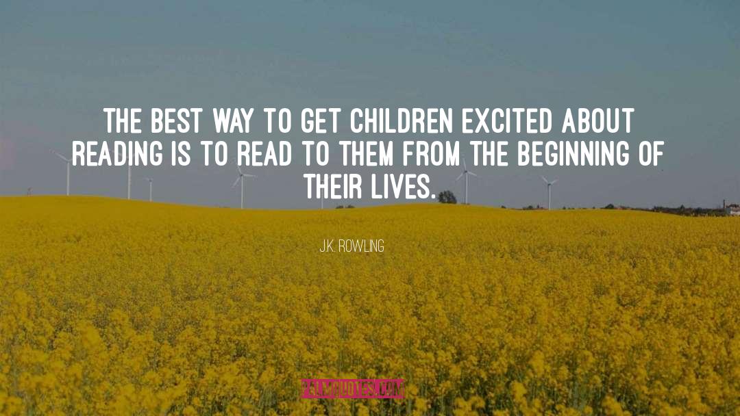 Children Reading quotes by J.K. Rowling