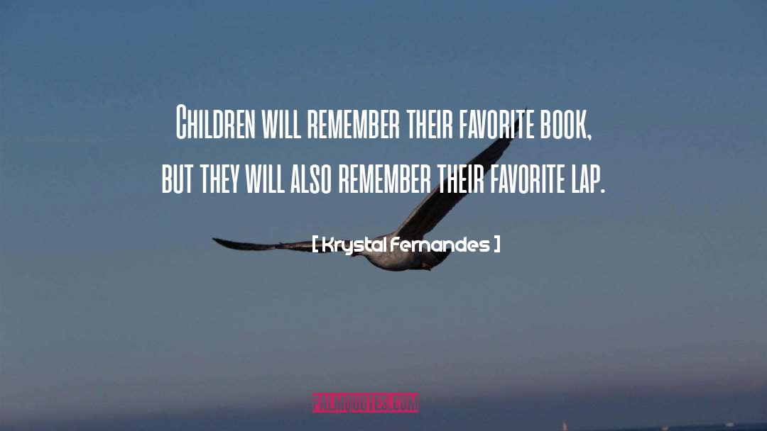 Childrens Books quotes by Krystal Fernandes