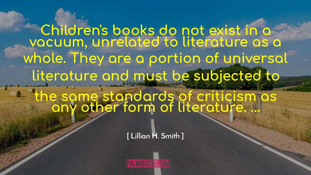 Childrens Books quotes by Lillian H. Smith