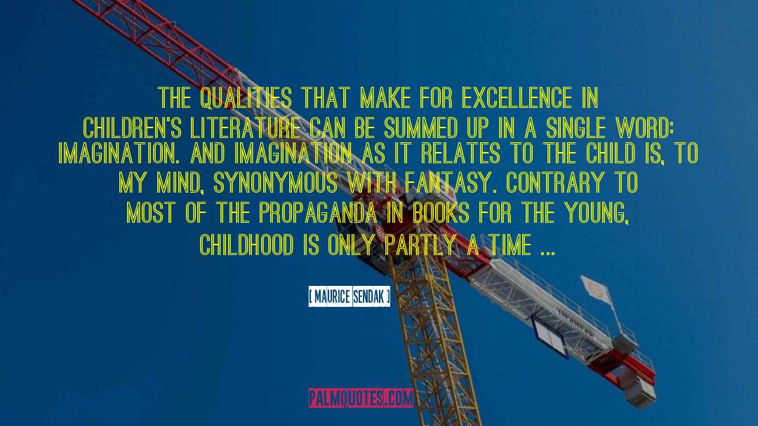 Childrens Literature quotes by Maurice Sendak