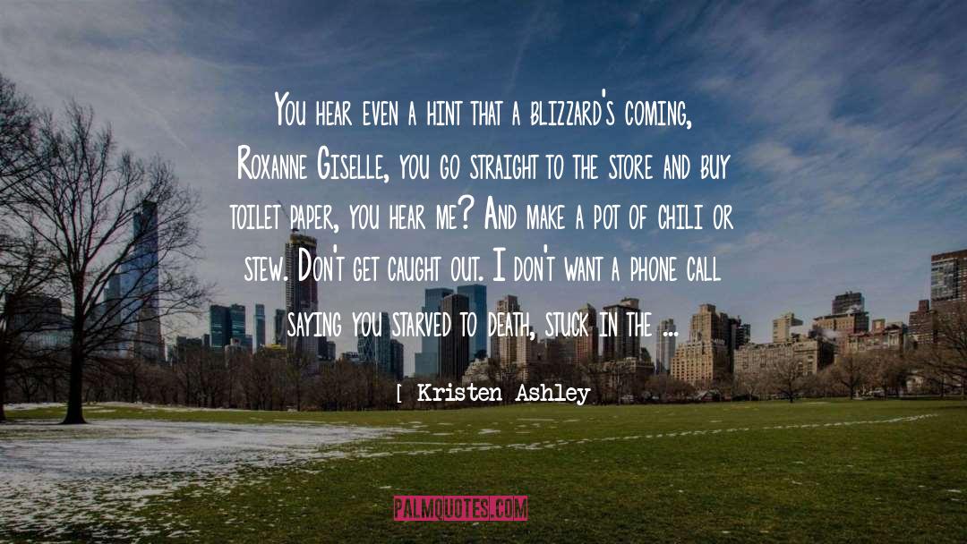 Chili quotes by Kristen Ashley