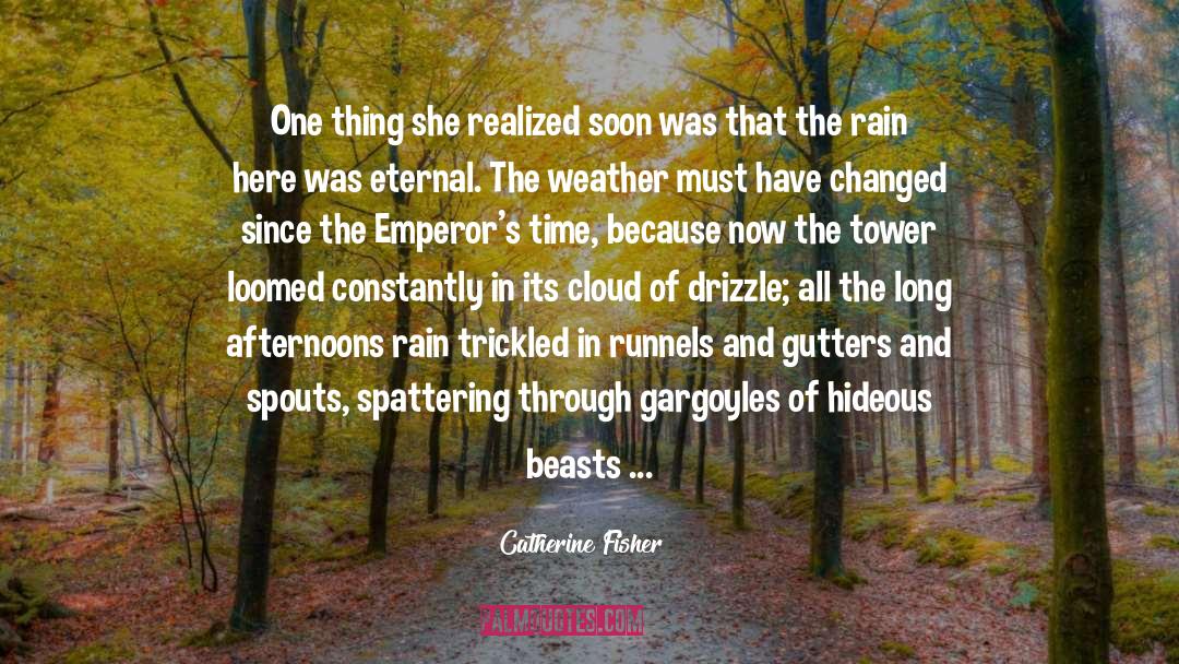 Chill Of The Rain quotes by Catherine Fisher