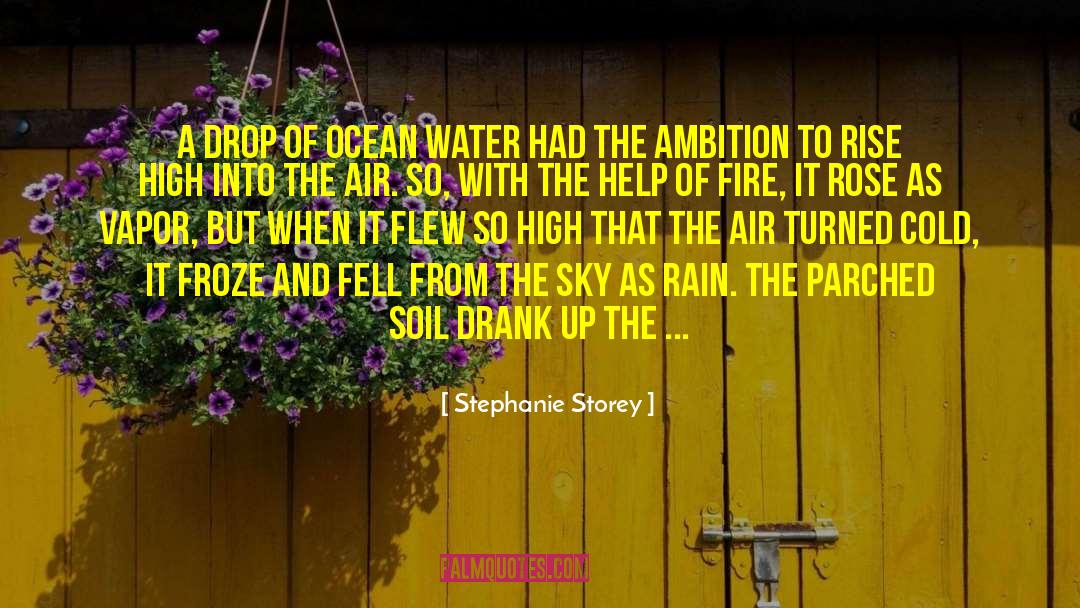 Chill Of The Rain quotes by Stephanie Storey