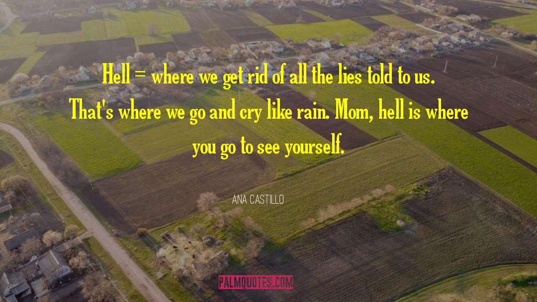 Chill Of The Rain quotes by Ana Castillo