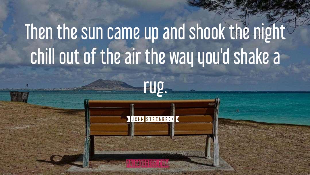 Chill Out quotes by John Steinbeck