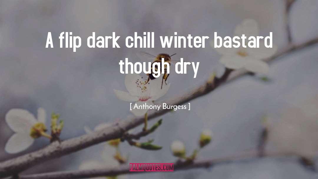 Chill quotes by Anthony Burgess