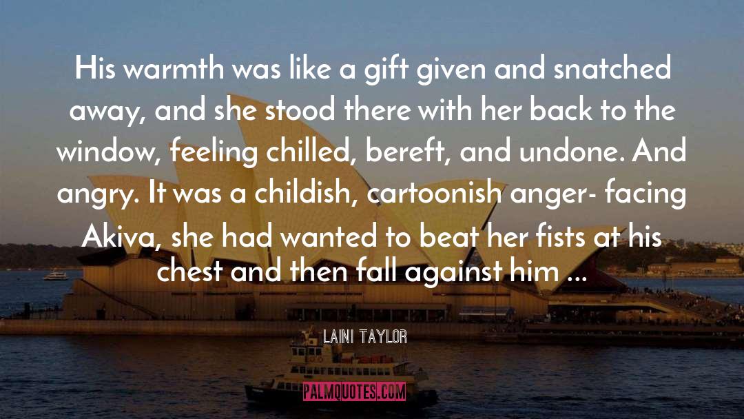 Chilled quotes by Laini Taylor