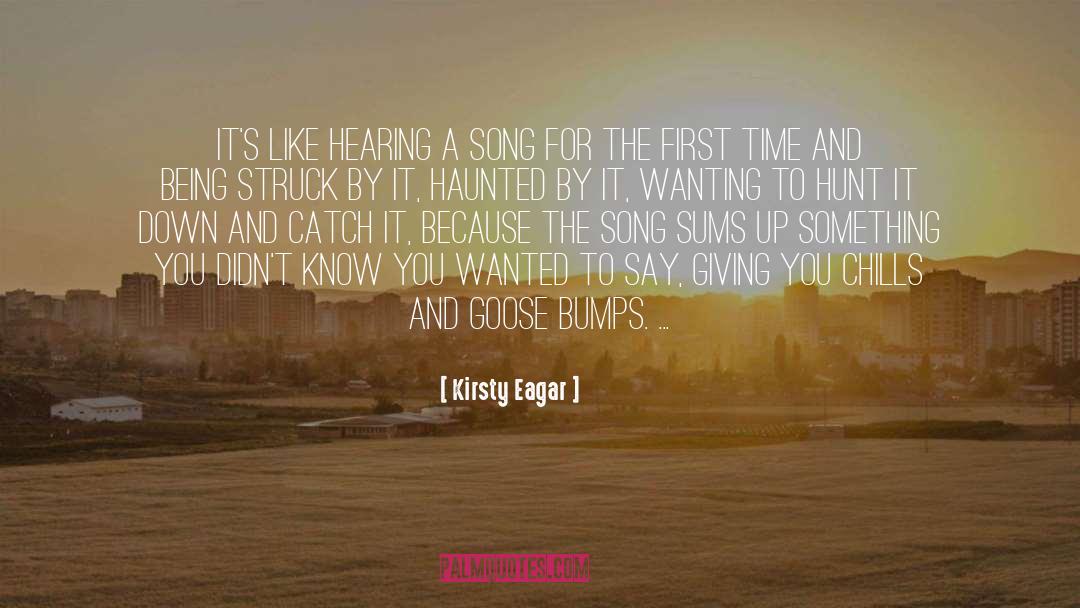 Chills quotes by Kirsty Eagar