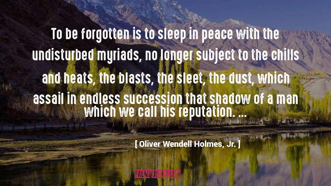 Chills quotes by Oliver Wendell Holmes, Jr.
