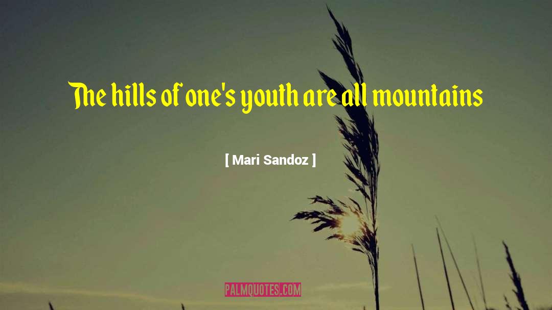 Chimborazo Mountain quotes by Mari Sandoz