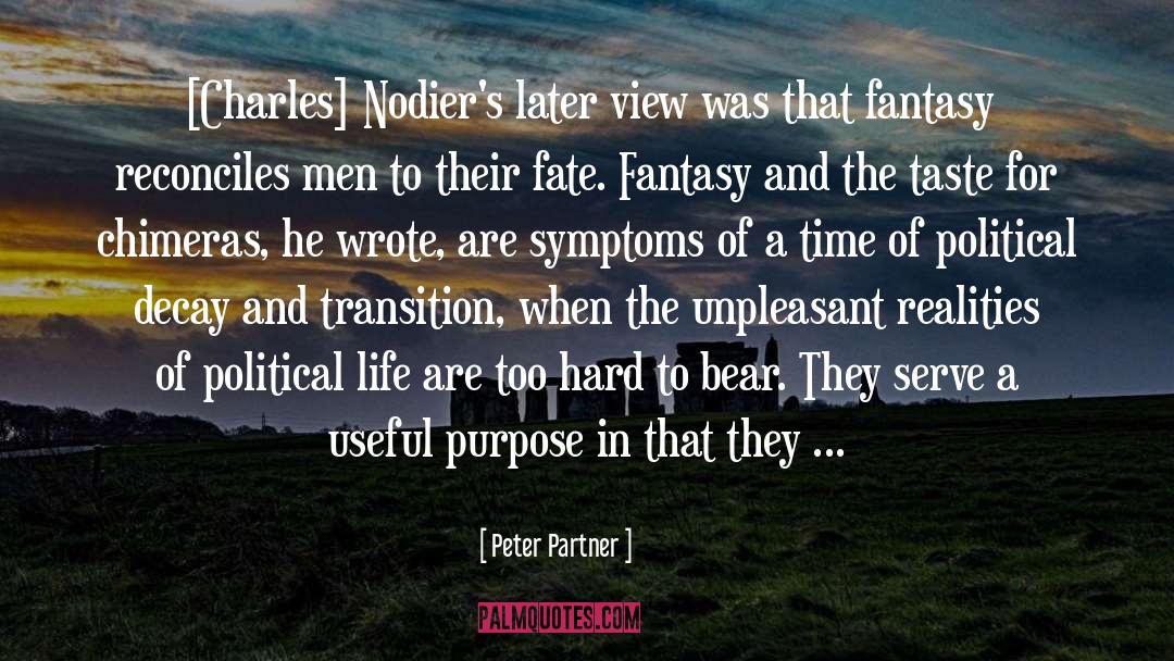Chimeras quotes by Peter Partner