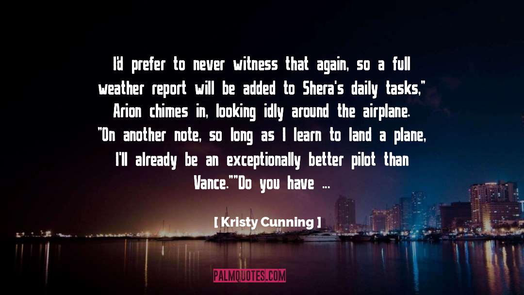 Chimes quotes by Kristy Cunning