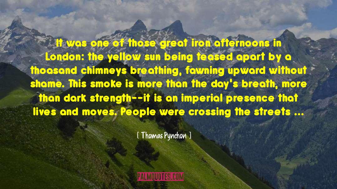 Chimneys quotes by Thomas Pynchon