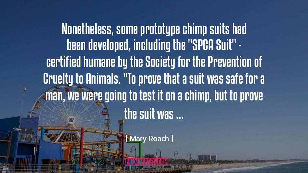 Chimp quotes by Mary Roach