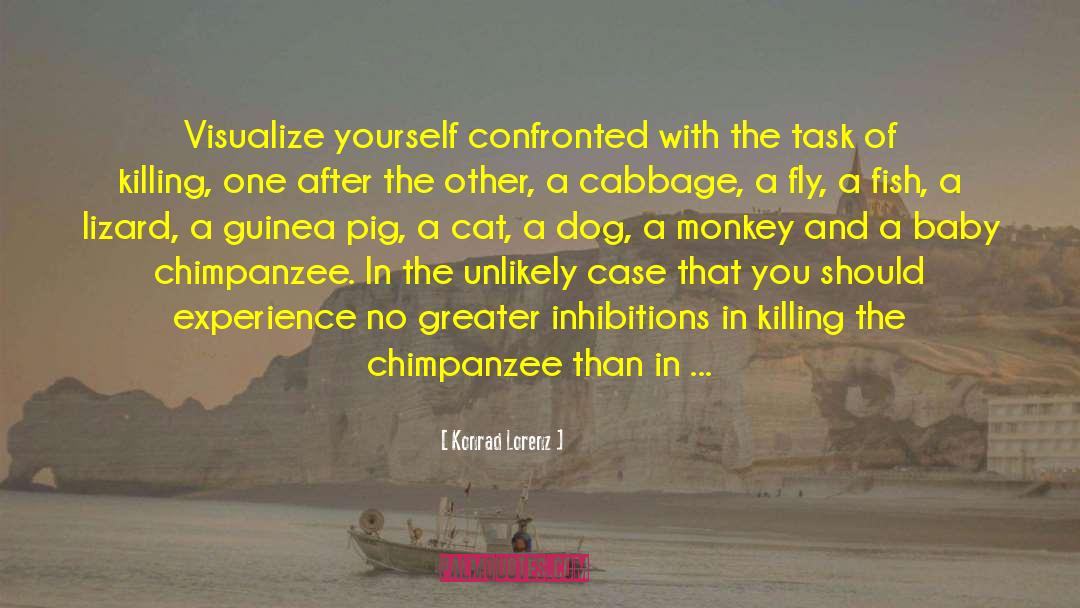 Chimpanzee quotes by Konrad Lorenz