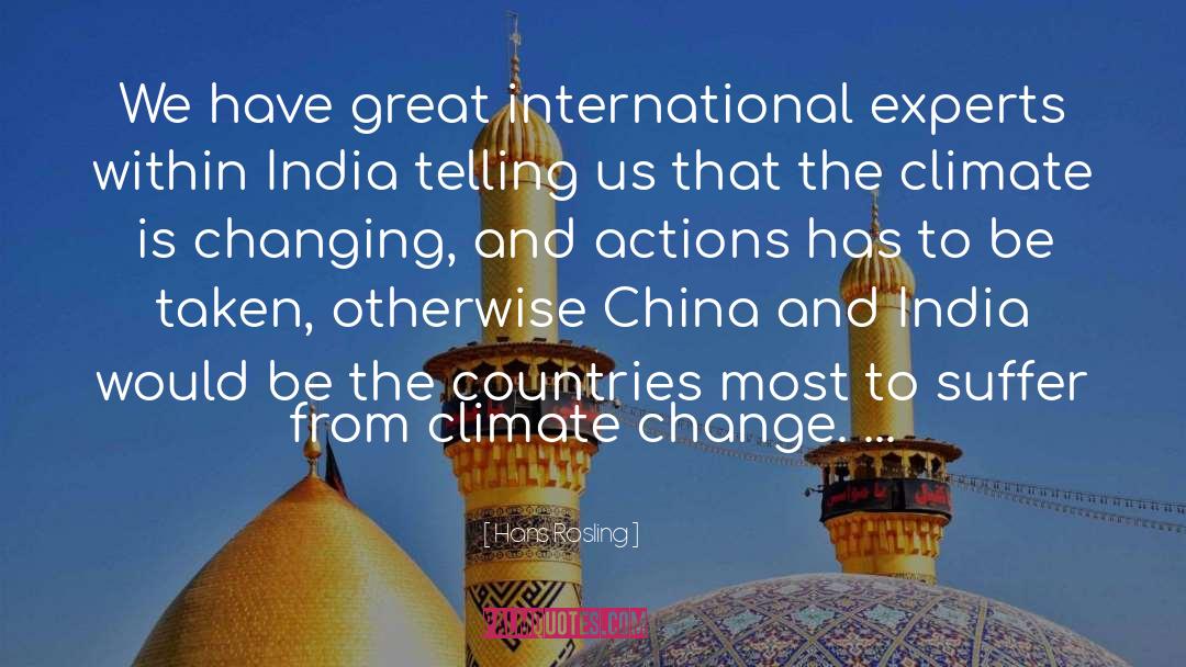 China And India quotes by Hans Rosling