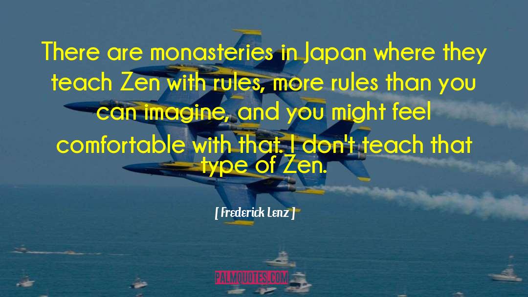 China And Japan quotes by Frederick Lenz