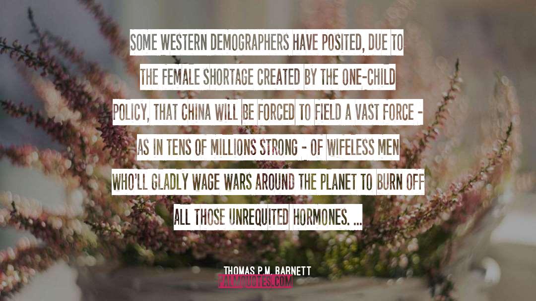 China Bashing quotes by Thomas P.M. Barnett