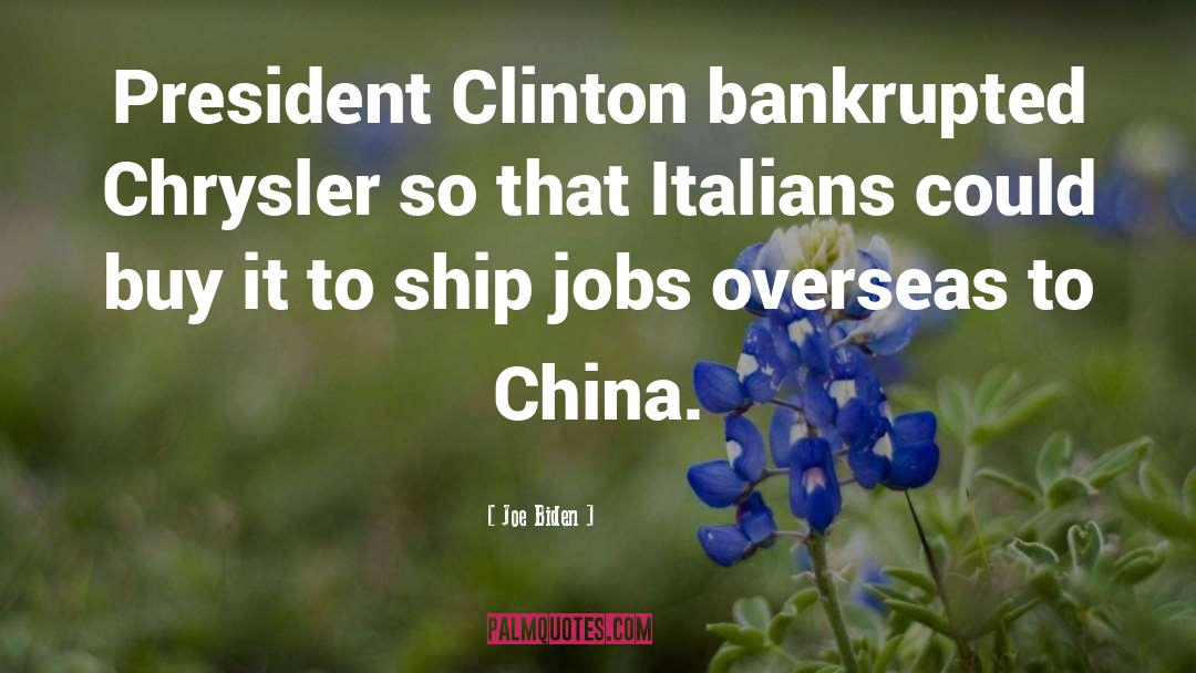 China Bashing quotes by Joe Biden