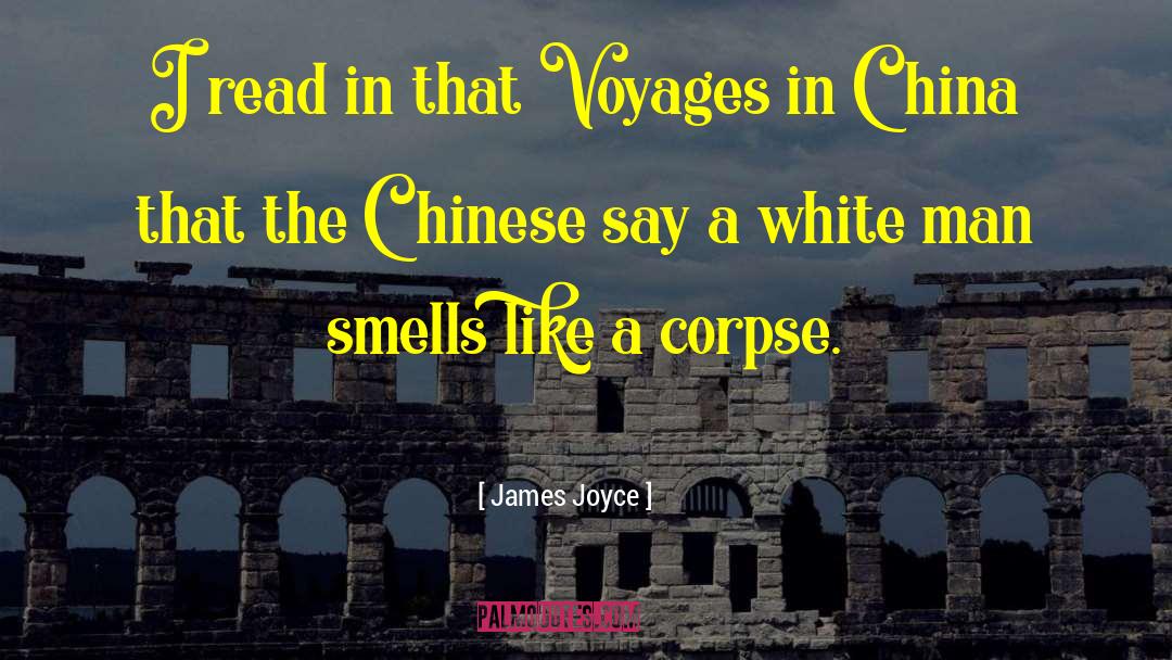 China Mask quotes by James Joyce