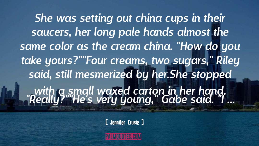 China quotes by Jennifer Crusie