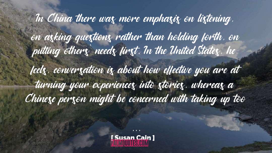 China quotes by Susan Cain