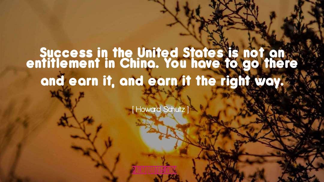 China quotes by Howard Schultz