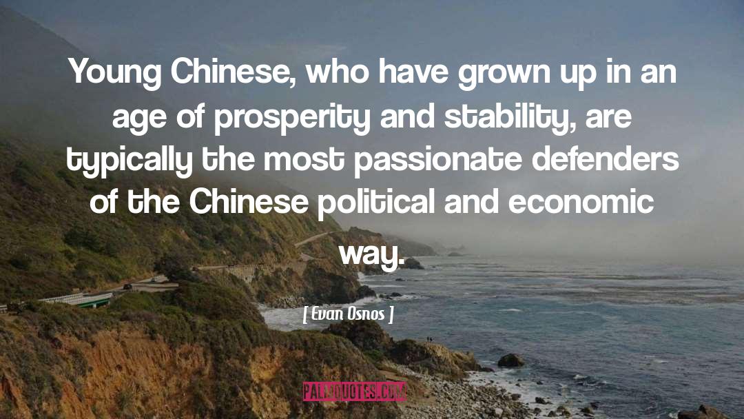 Chinese Americans quotes by Evan Osnos