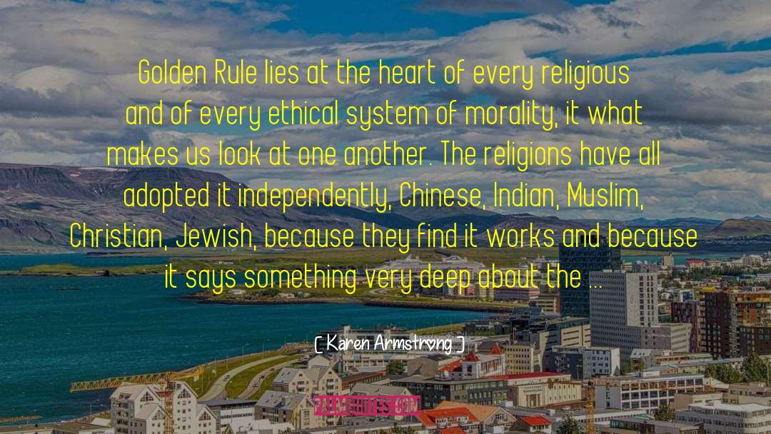 Chinese Canadian quotes by Karen Armstrong