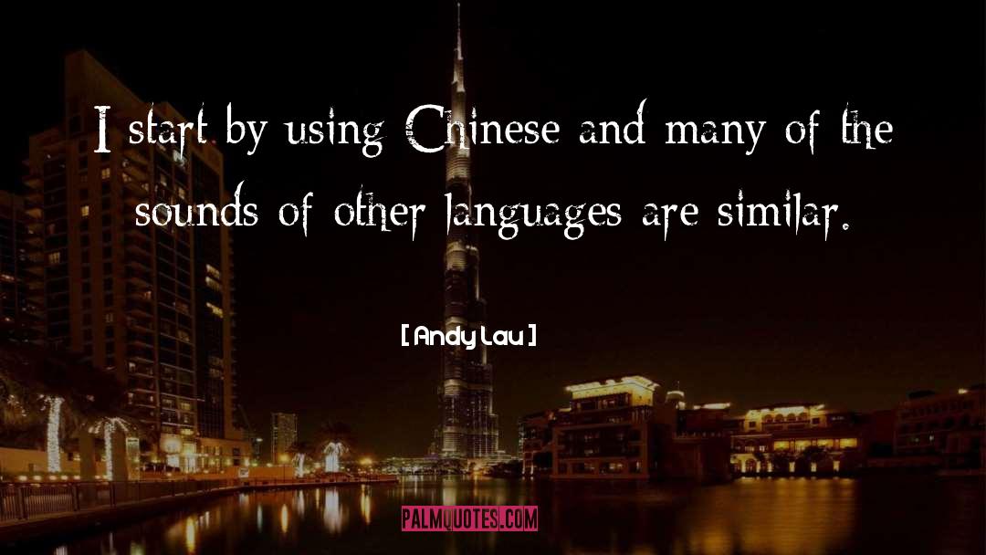 Chinese Classics quotes by Andy Lau