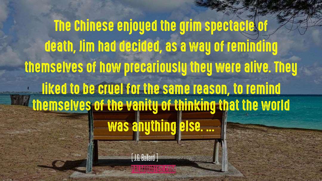 Chinese Culture quotes by J.G. Ballard