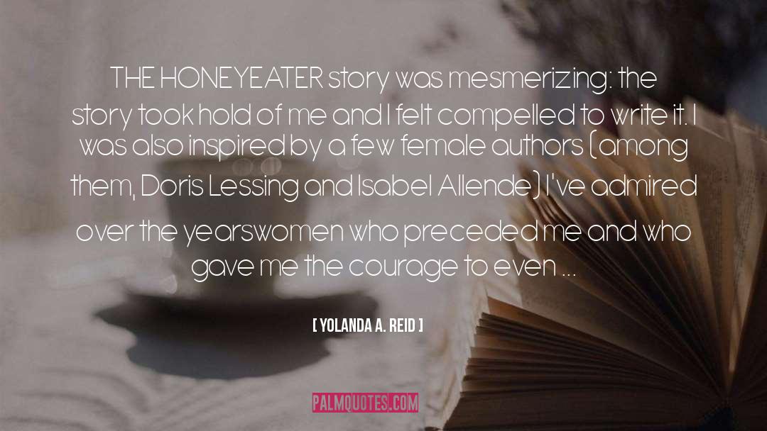 Chinese Female Authors quotes by Yolanda A. Reid