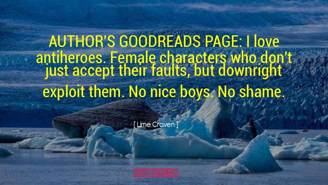 Chinese Female Authors quotes by Lime Craven